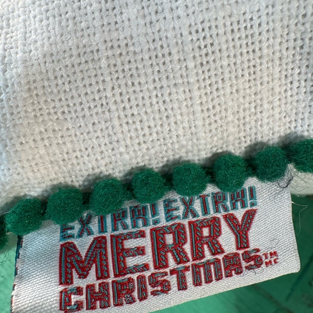 Festive North Pole Holiday Pillow - Picture 11 of 12